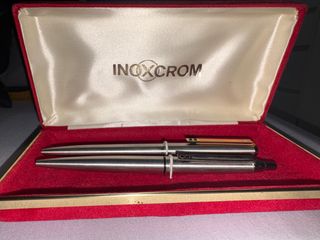 Bolígrafos Inoxcrom Set No Probados