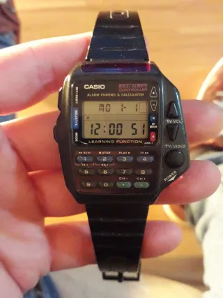 Reloj Casio Tele Vintage Calculadora