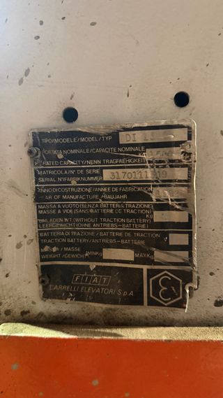 Carretilla Fiat DI 15 C