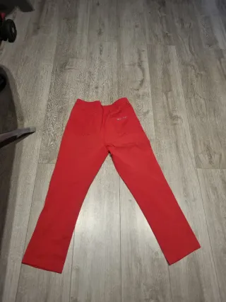 Pantalones mujer Burberry London Talla 48 Rojo