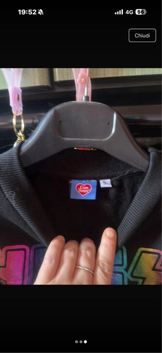 Felpa Hugs con Orsetti Colorati