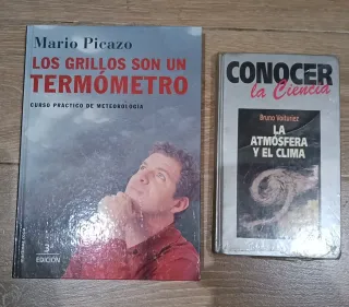 2 libros sobre el clima - atmósfera
