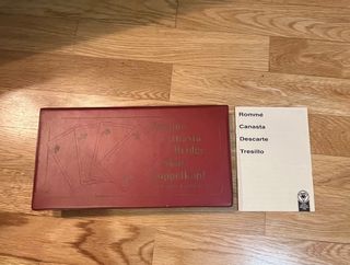 Estuche 3 barajas cartas marca ASS Altenburger.