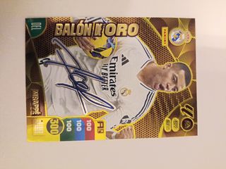 Cromo Mbappé Balón de Oro Panini