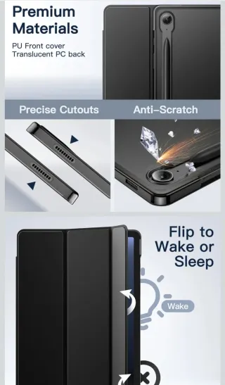 Funda tablet JETech para Samsung Galaxy Tab S9/S10