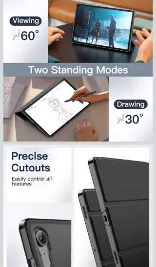 Funda tablet JETech para Samsung Galaxy Tab S9/S10