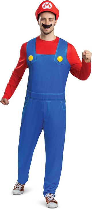 Disfraz Super Mario Clásico Adulto Talla Única