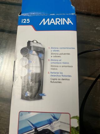 Filtro interno Marina i25 para acuarios 25litros