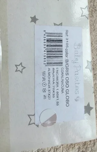 Sabanas Minicuna Baby Pasitos