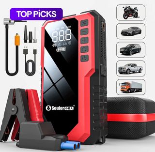 Arrancador Coche Portátil 6 en 1