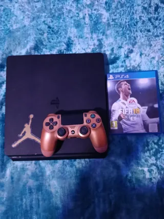 Consola PS4 + Mando bronce + FIFA 18