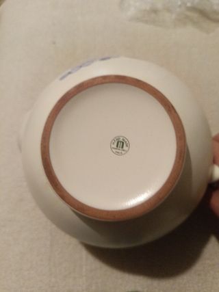 Tetera decorada con frutas echas a manos Las dos