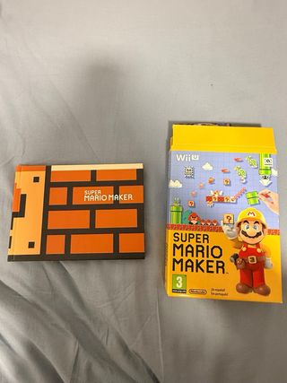 Caja de Super Mario Maker Wii U