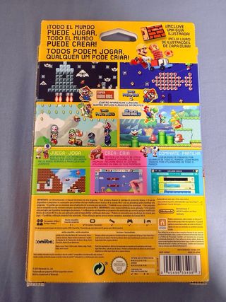 Caja de Super Mario Maker Wii U