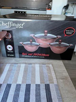 Set Casseruole Cheffinger effetto pitonato