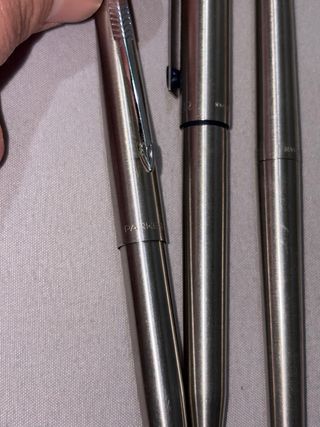 3 Penne Parker inglesi non testate