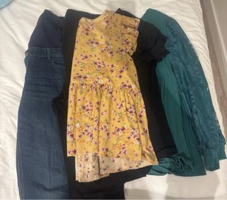 Lote 6 prendas Embarazada Talla L