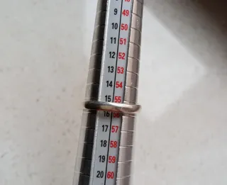 Anello Argento 925 Radice di Rubino Regolabile