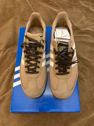 Zapatillas Adidas SL 72 OG Beige Blancas
