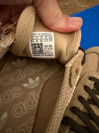 Zapatillas Adidas SL 72 OG Beige Blancas