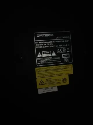 Televisor 23 pulgadas 12V