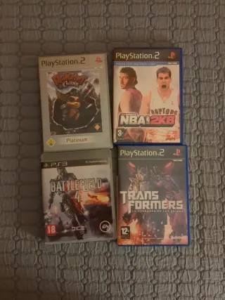 Lote 4 Giochi PS2/PS3