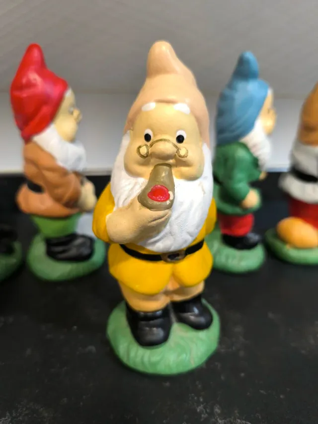 Figuras Gnomos Decoración Jardín cerámica