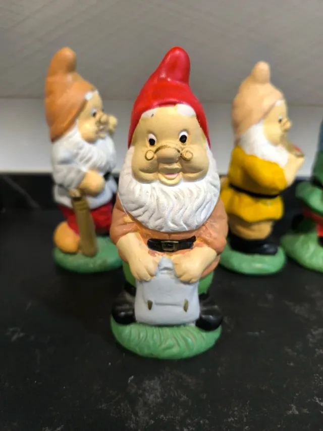 Figuras Gnomos Decoración Jardín cerámica