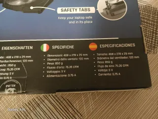 KLIM Wind White Ventilador Portátil