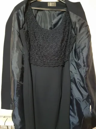 Conjunto Vestido y Chaqueta SANTOS SANCHEZ Talla M