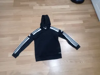Sudadera Adidas niño/niña negra. Talla M 11-12a