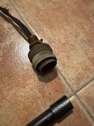 Lámpara Industrial espectacular !!Años 40