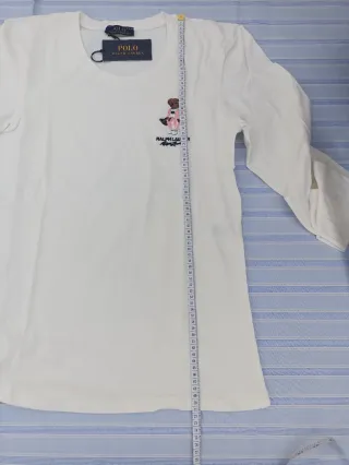 Polo Ralph Lauren Camiseta Manga Larga Oso