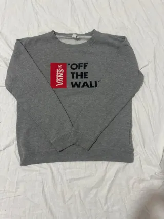 Felpa Vans Off The Wall Grigia M