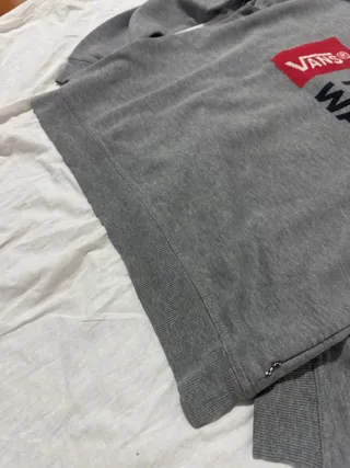 Felpa Vans Off The Wall Grigia M