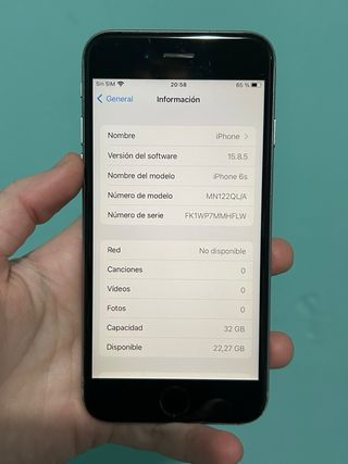 iPhone 6s 32GB Nero - Batteria sostituita