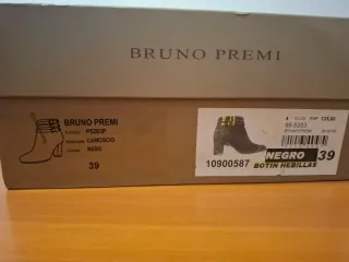 Botines Bruno Premi negros talla 39