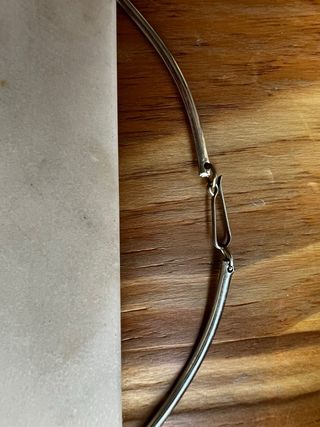 Gargantilla Alpaca Turquesa Plata