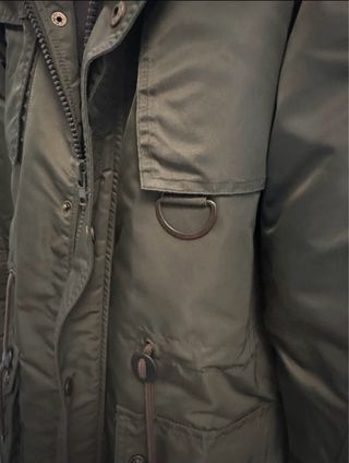 Parka verde militar
