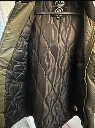 Parka verde militar