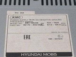 SISTEMA AUDIO / RADIO CD KIA CARENS ( ) (2)