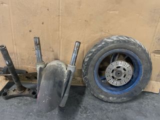 Despiece Aprilia Sonic: Manillar, Horquilla, Rueda