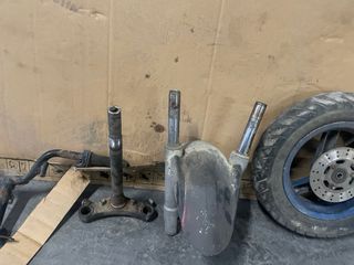 Despiece Aprilia Sonic: Manillar, Horquilla, Rueda