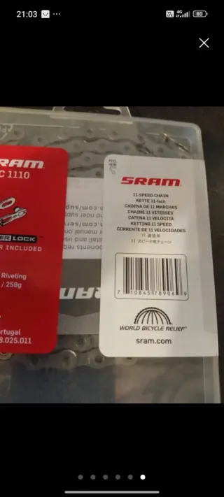 Catena SRAM PC 1110 11v 114L PowerLock