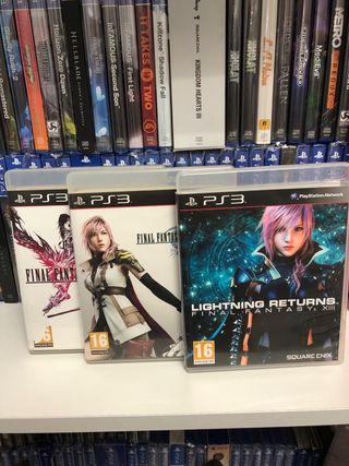 Lote Final Fantasy PS3