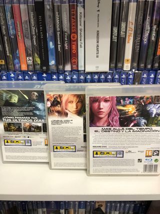 Lote Final Fantasy PS3