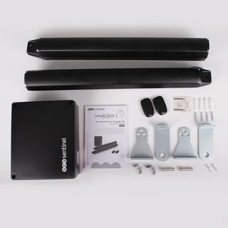 Motorización puerta garaje abatible 2 hojas NUEVO