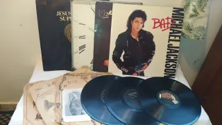Vinilos Michael Jackson, Elvis Presley