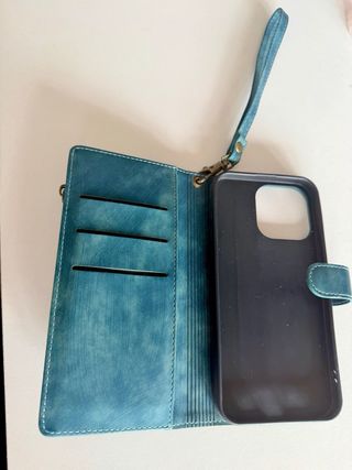 Funda iPhone 15 Pro Max Cartera Tarjetero