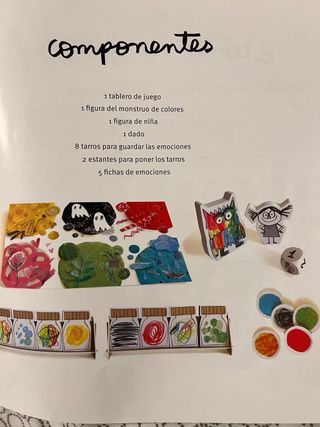 El Monstruo de Colores Juego de Mesa